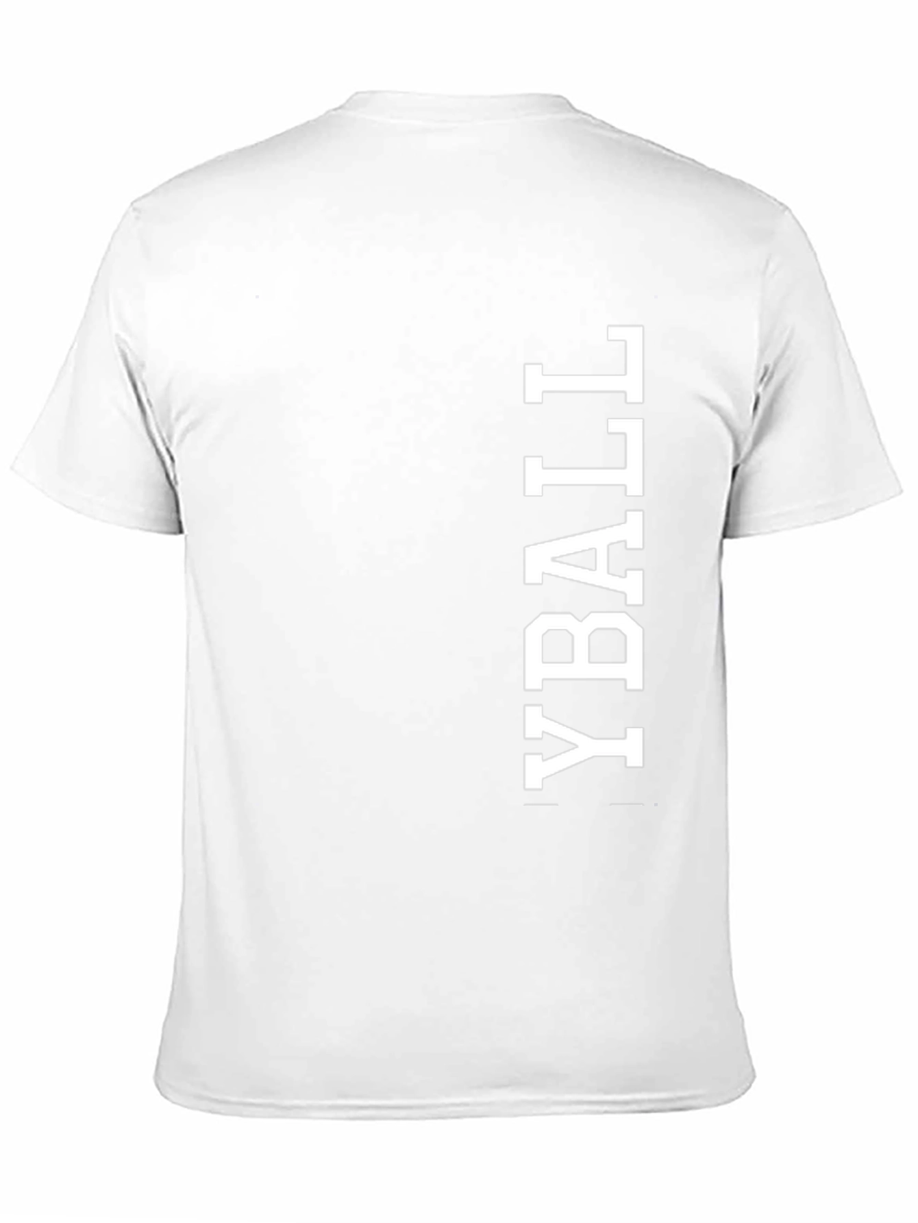 YBALL Black Graphic Tee