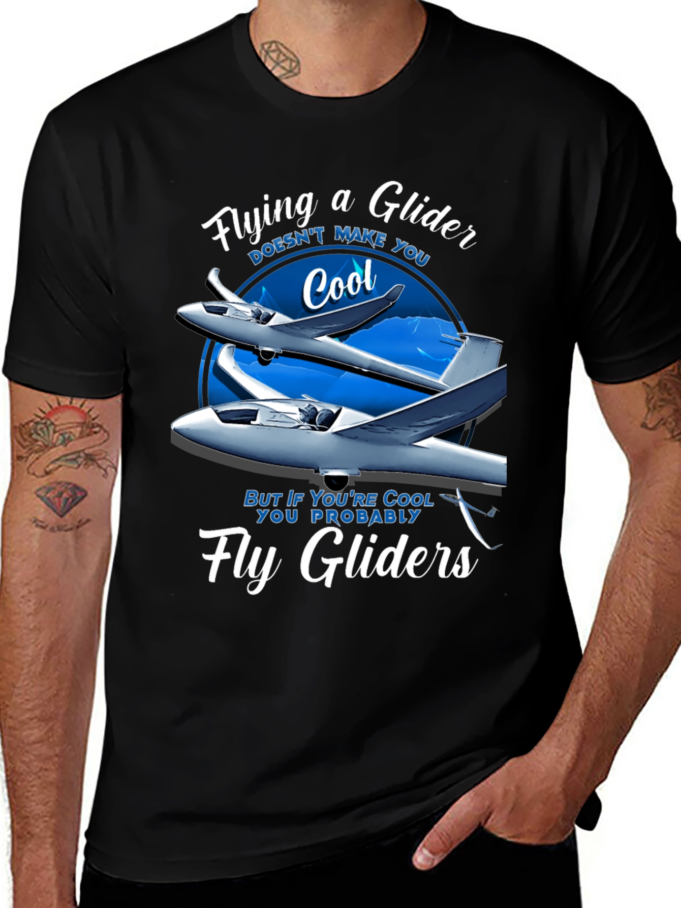 Cool Glider Pilot T-Shirt