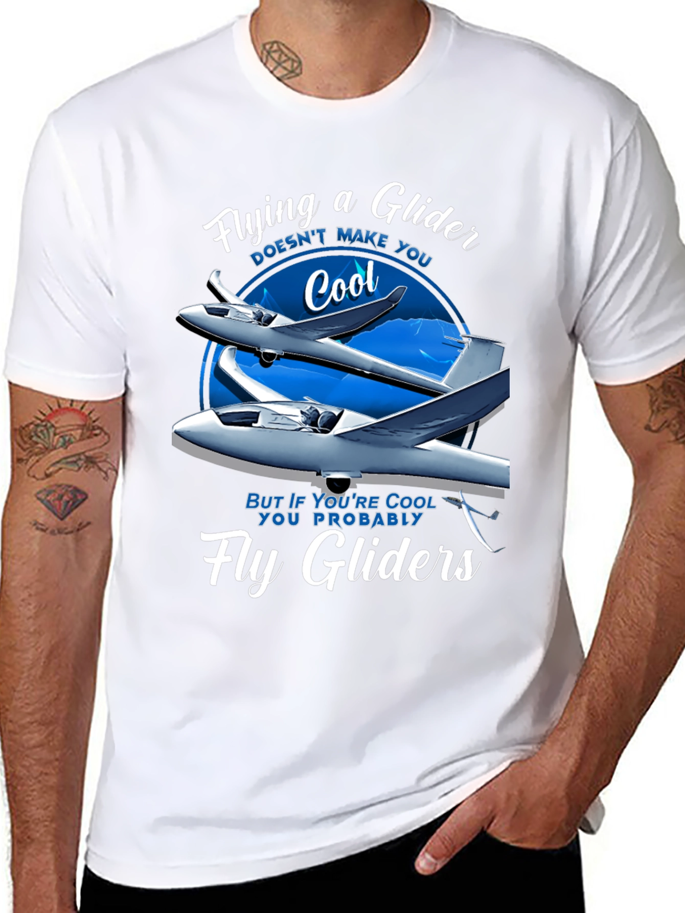 Cool Glider Pilot T-Shirt