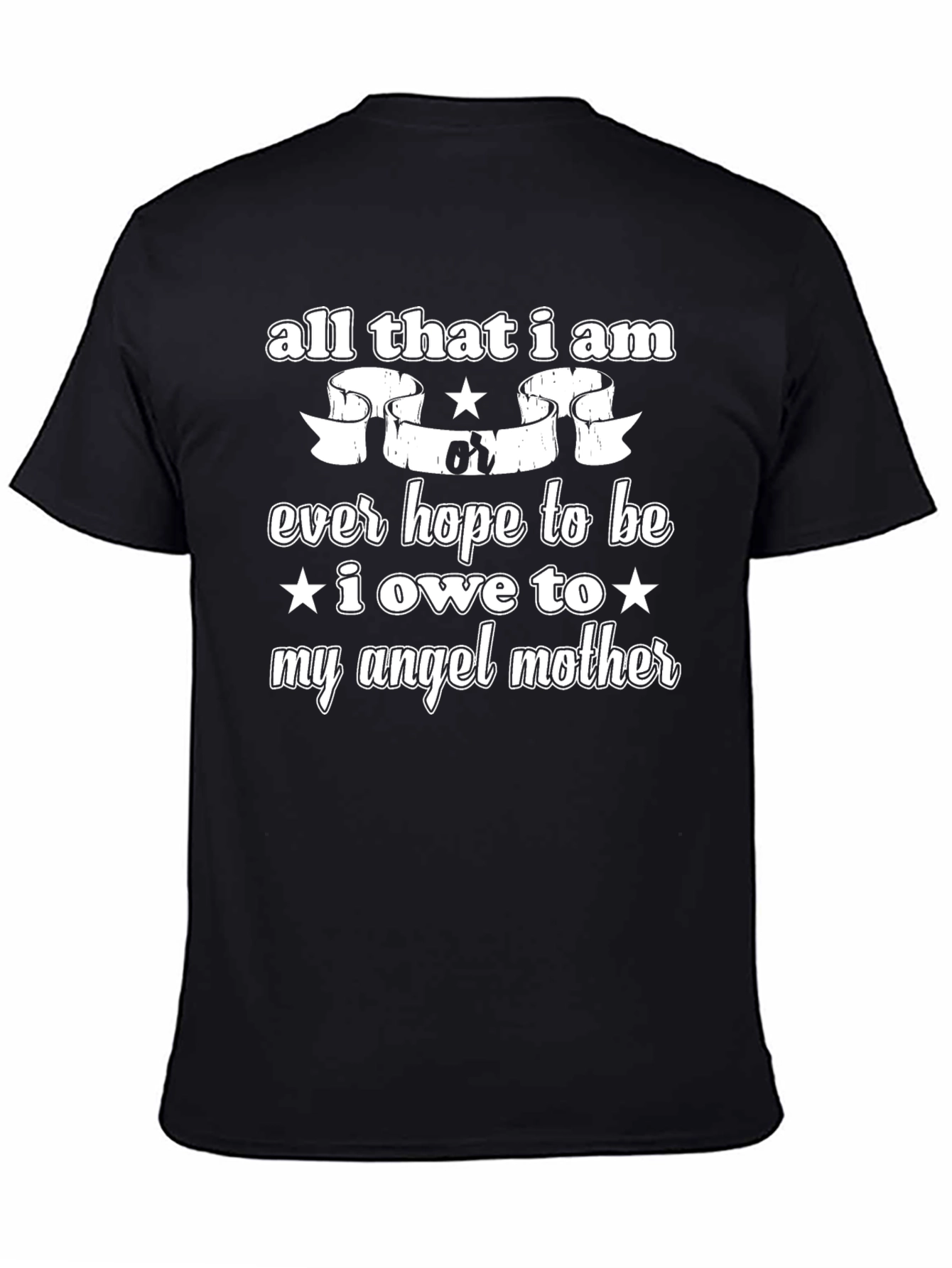 Angel Mother Graphic Tee - Soft Cotton Blend