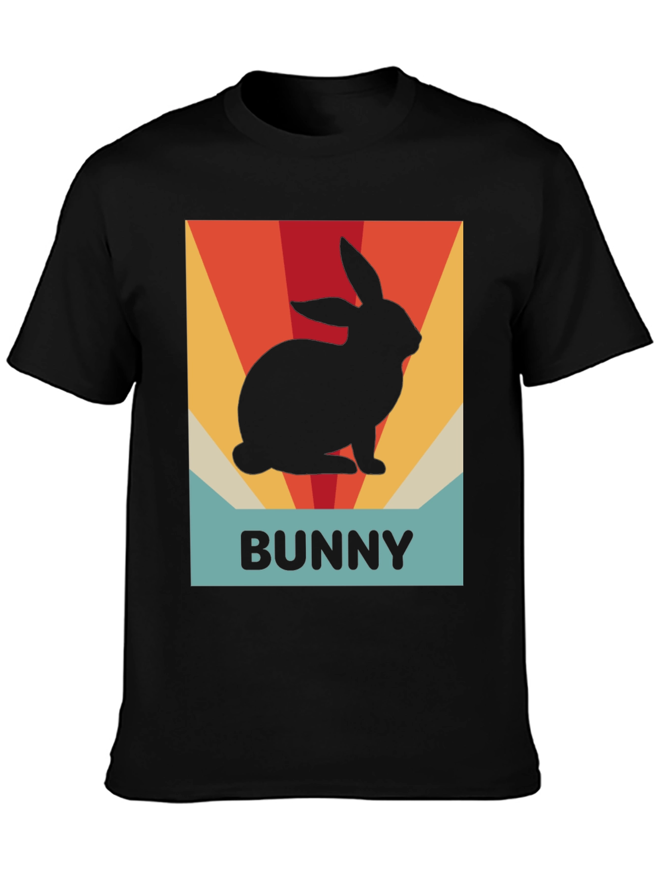 Retro Bunny T-Shirt - Easter Graphic Tee