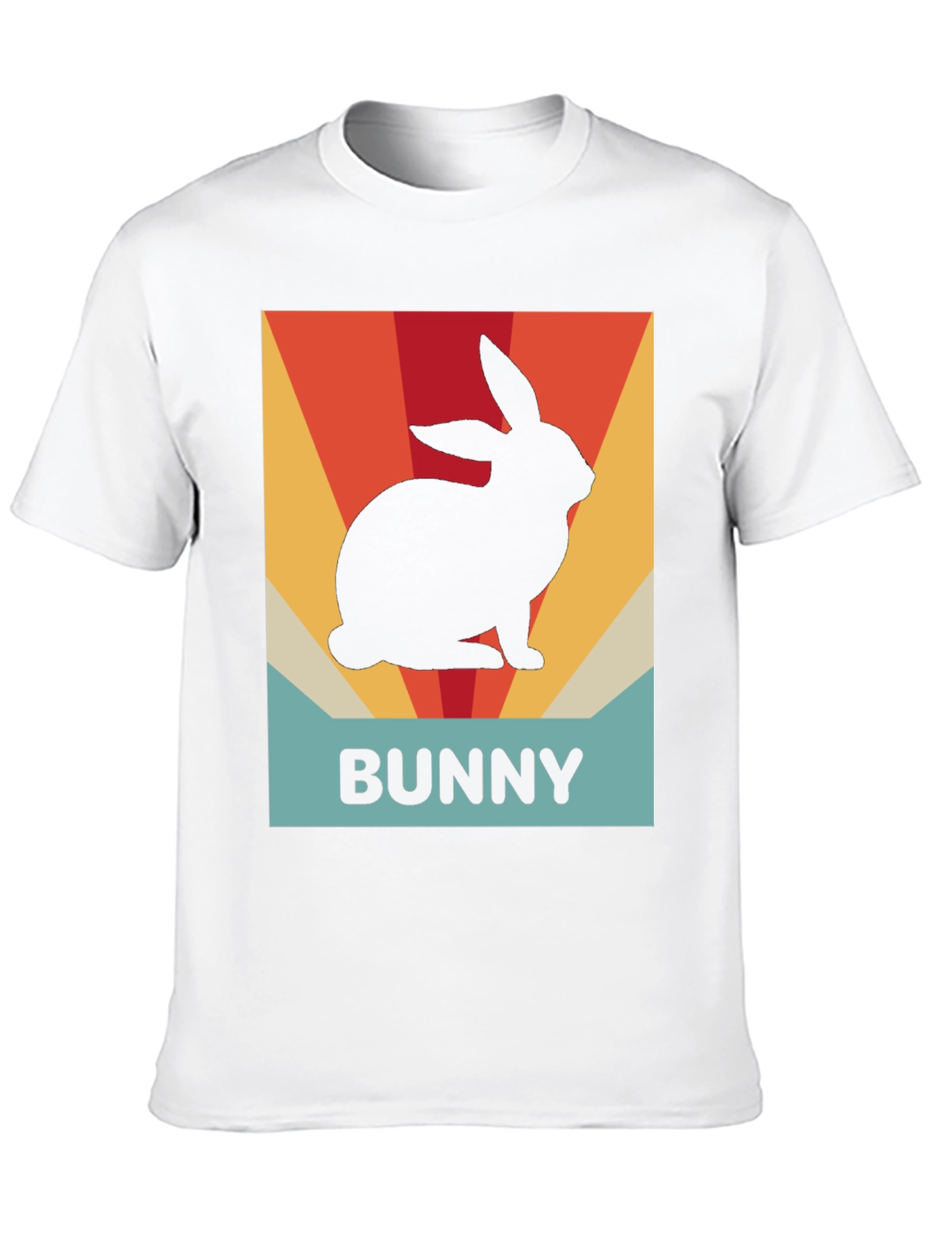 Retro Bunny T-Shirt - Easter Graphic Tee