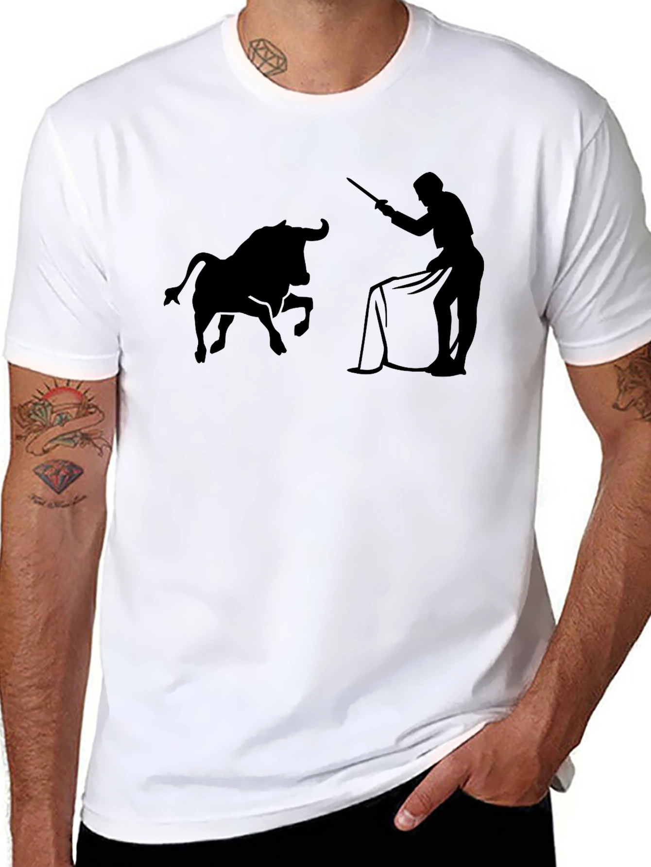Black Bullfighter T-Shirt