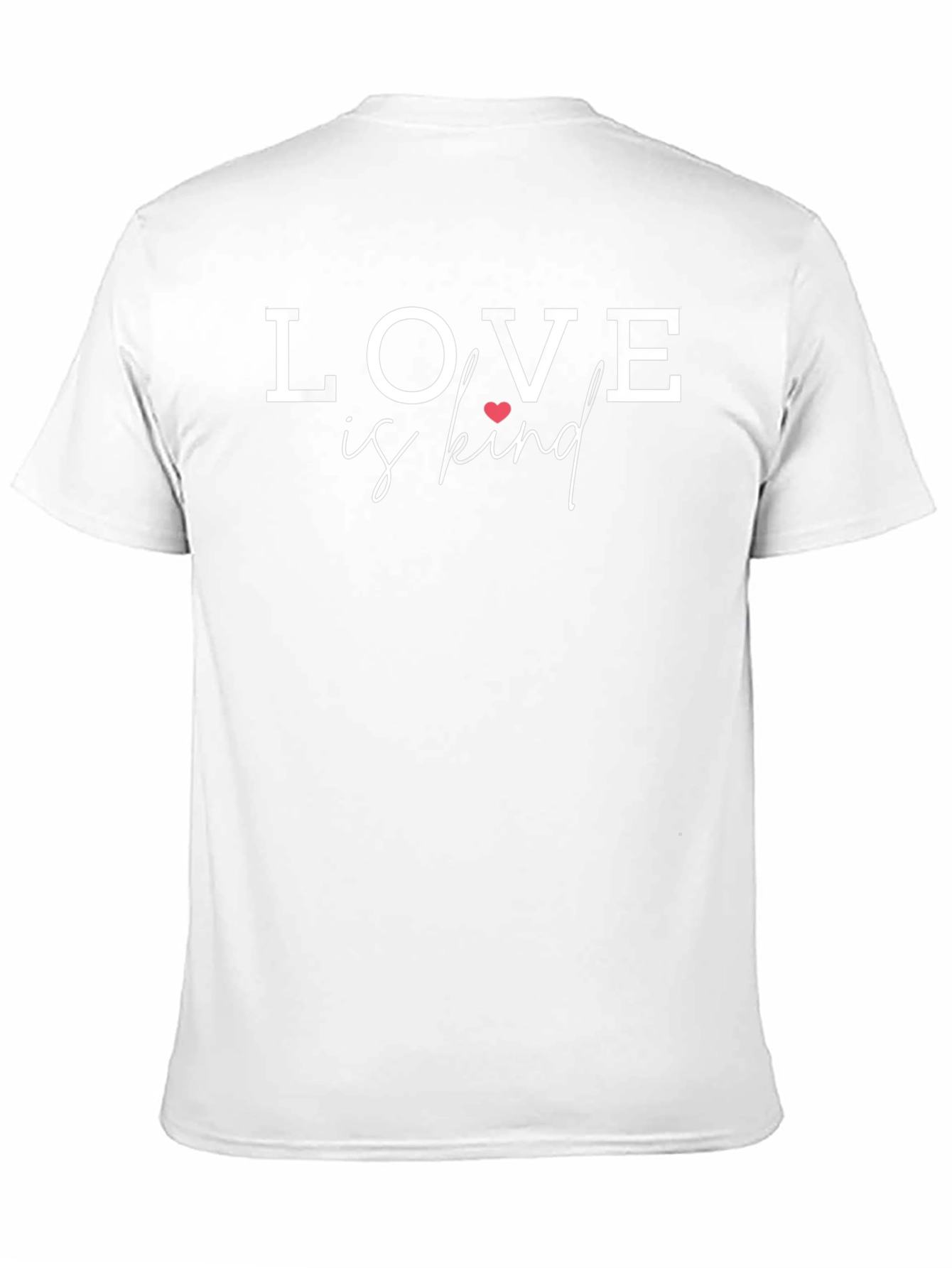 Love is Kind T-Shirt Heart Graphic Tee
