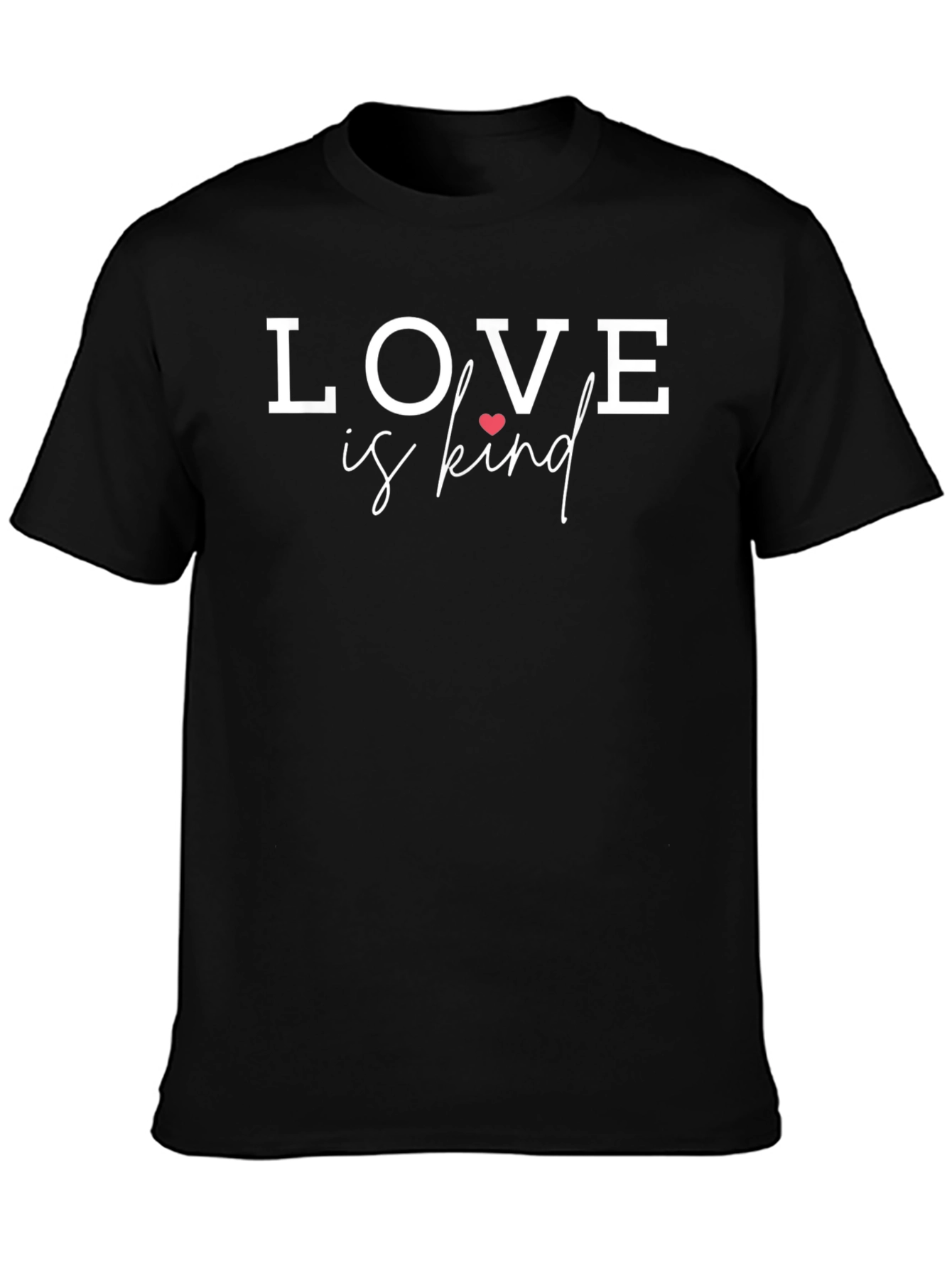 Love is Kind T-Shirt Heart Graphic Tee