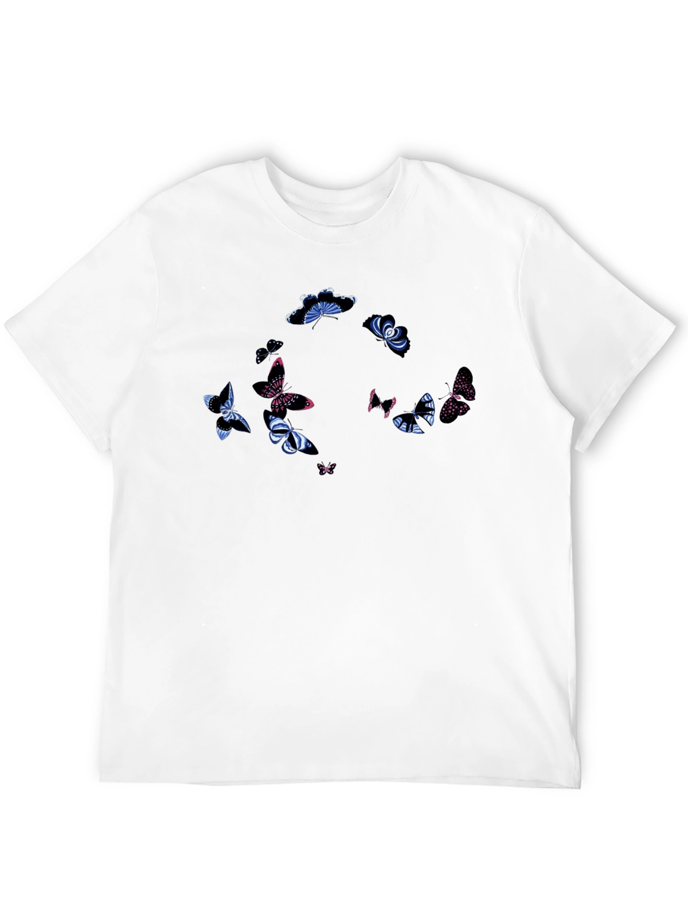 Butterfly Circle Graphic T-Shirt