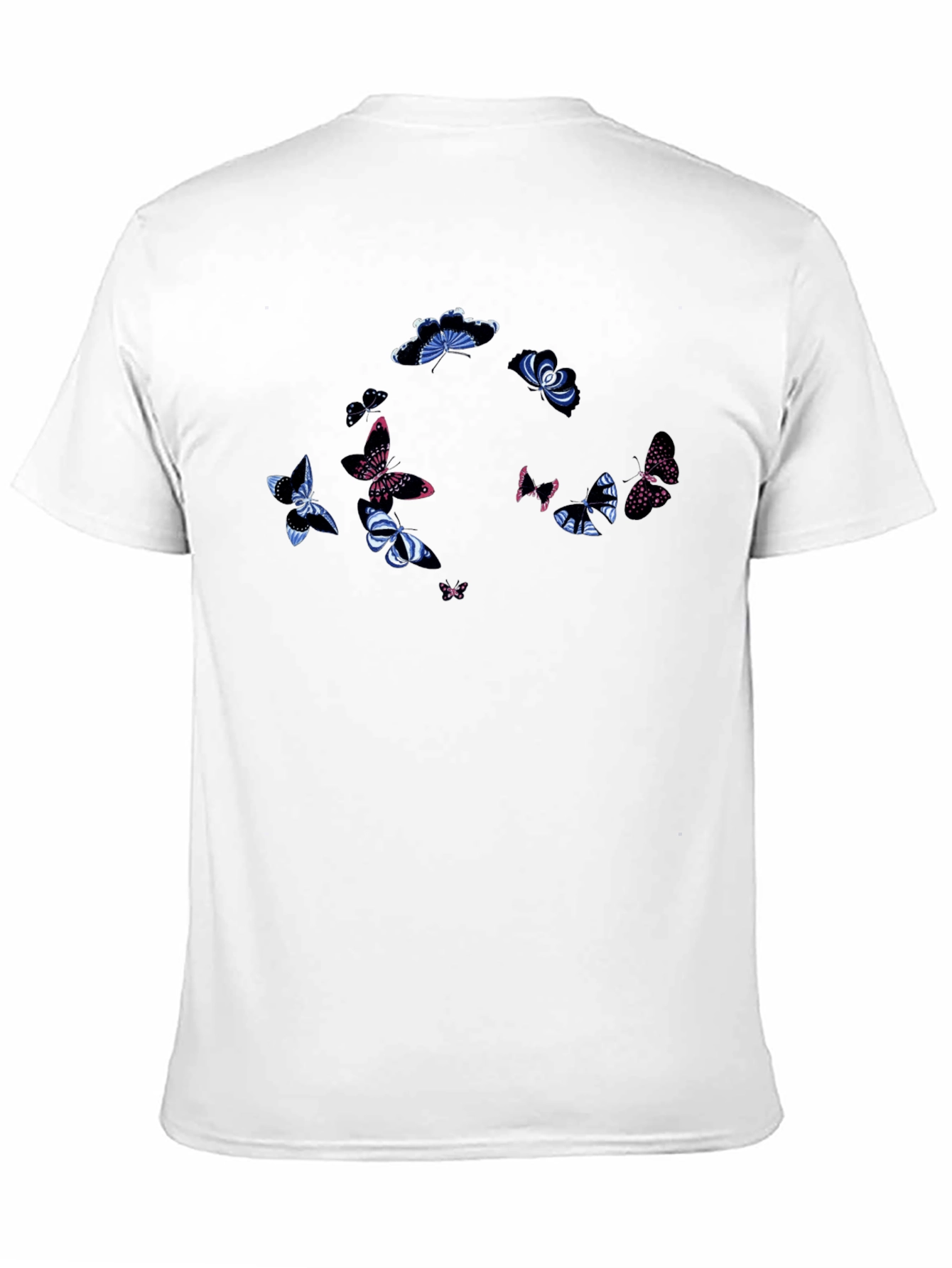 Butterfly Circle Graphic T-Shirt