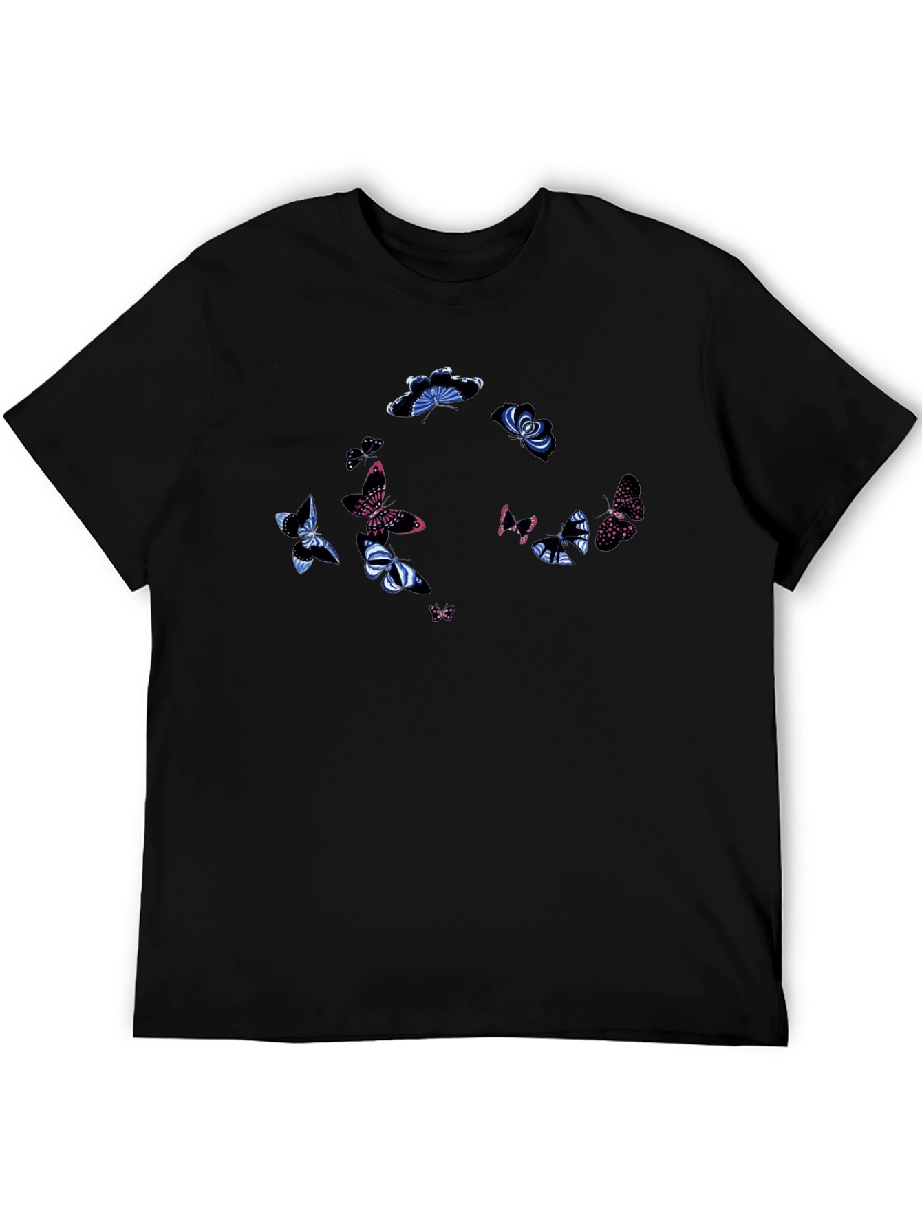 Butterfly Circle Graphic T-Shirt