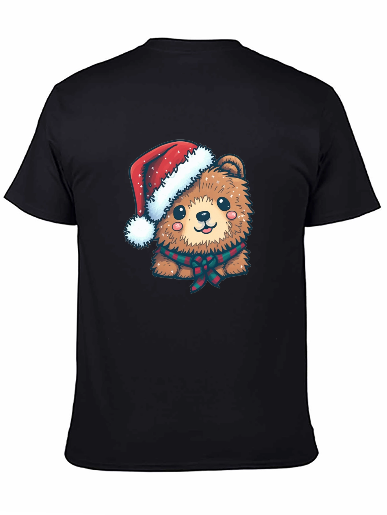 Cute Christmas Bear Graphic Tee
