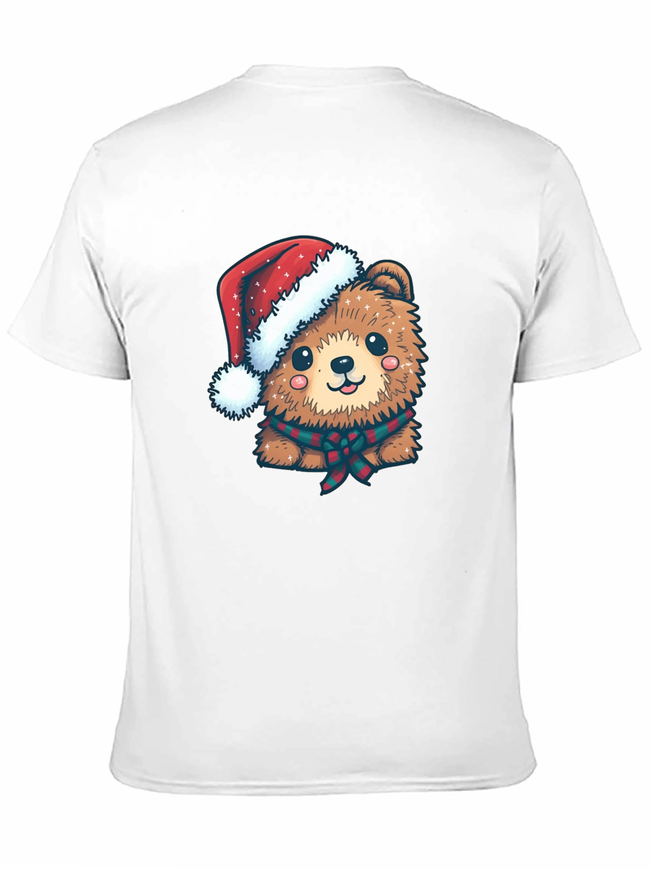 Cute Christmas Bear Graphic Tee