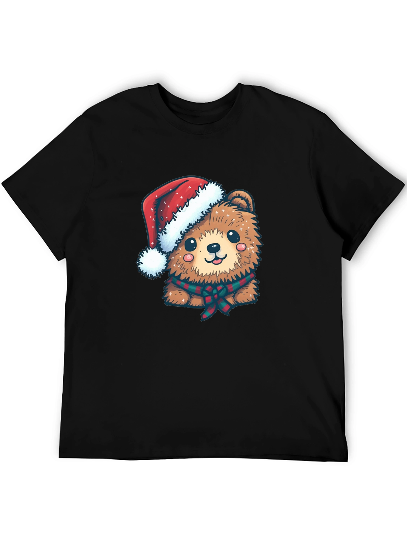Cute Christmas Bear Graphic Tee
