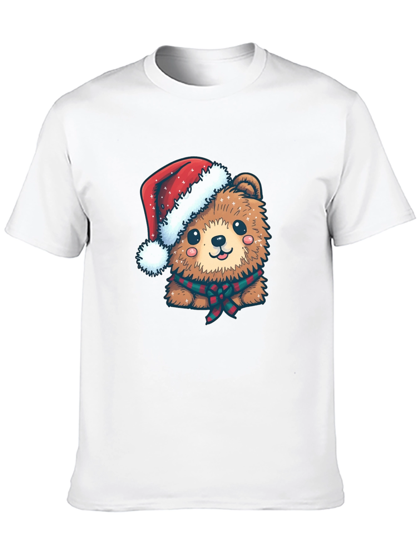 Cute Christmas Bear Graphic Tee