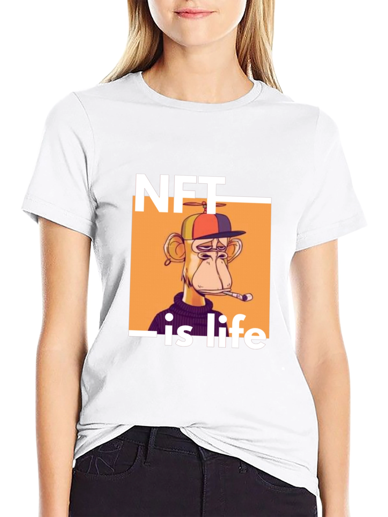 NFT is Life Graphic Tee