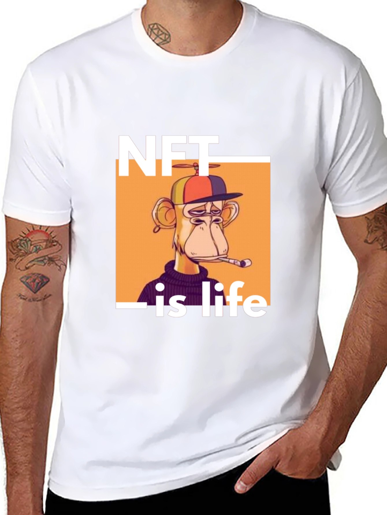 NFT is Life Graphic Tee