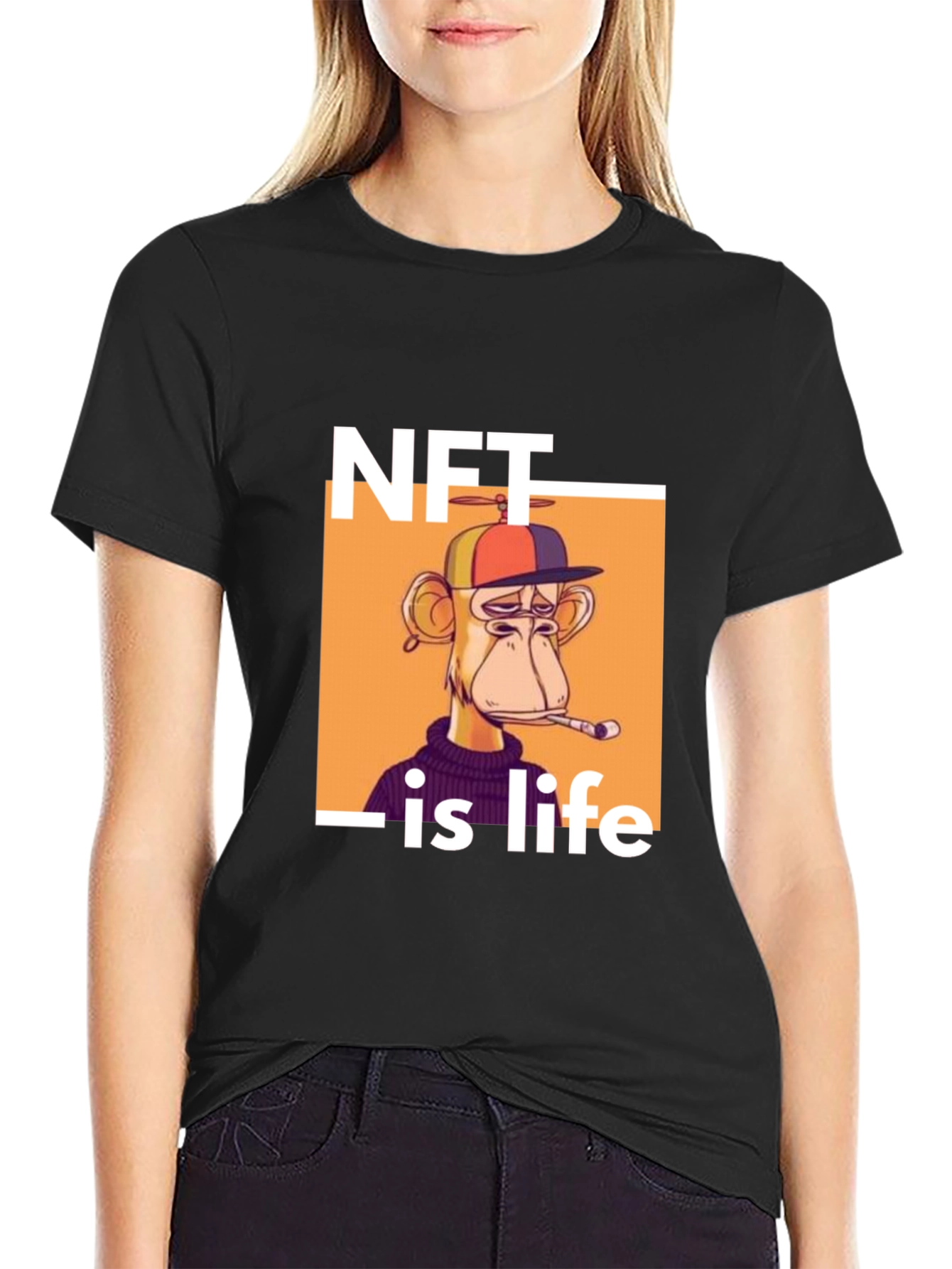 NFT is Life Graphic Tee