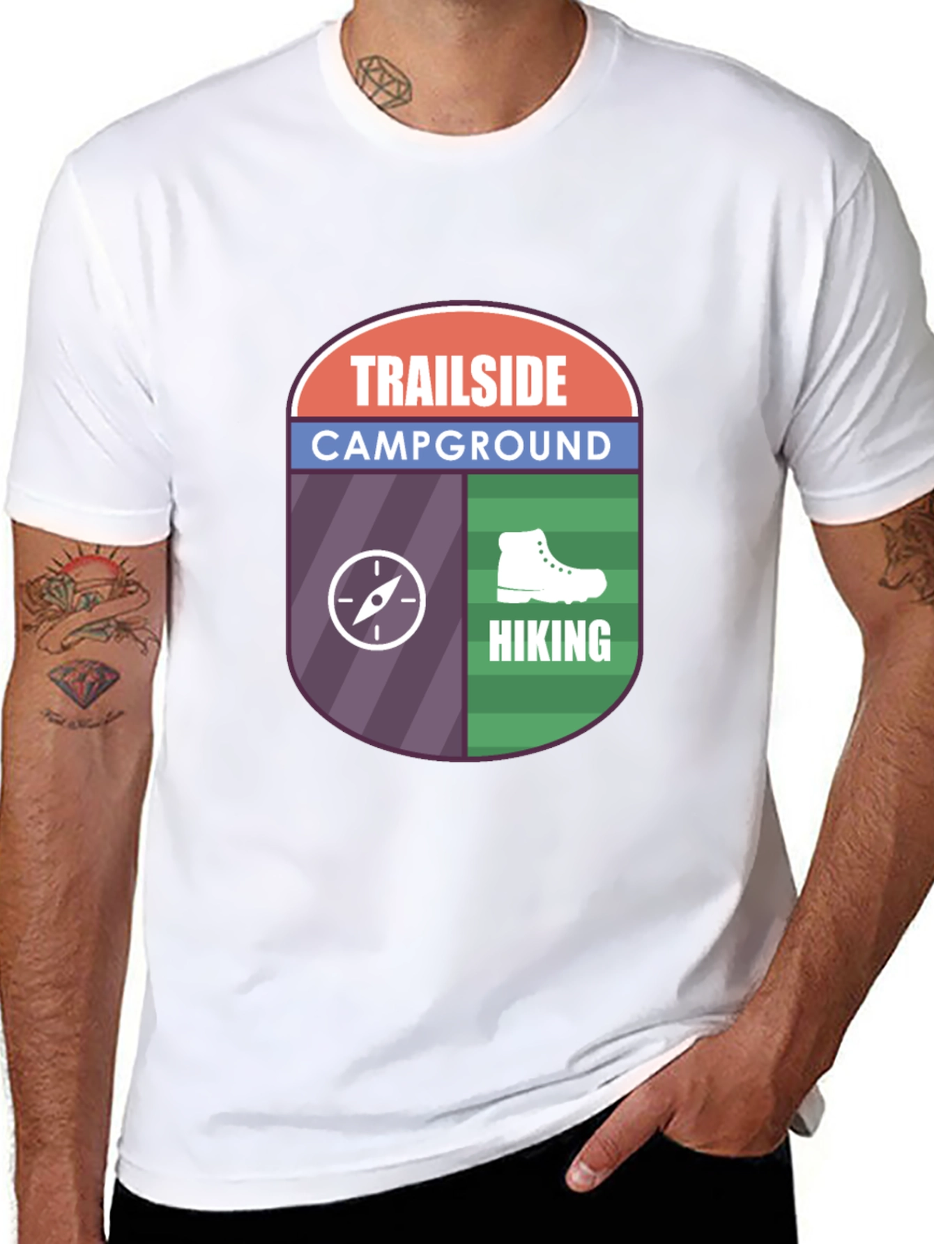 Trailside Campground Hiking T-Shirt