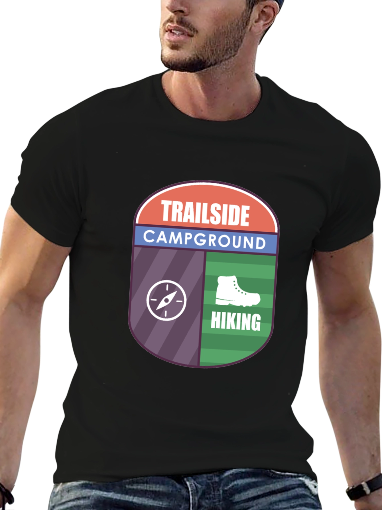 Trailside Campground Hiking T-Shirt