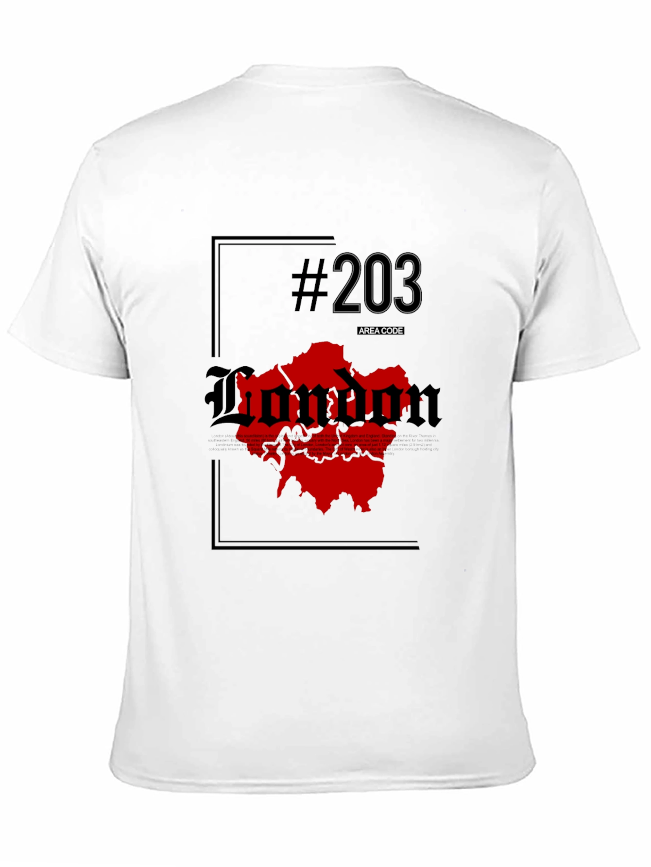 London Area Code T-Shirt