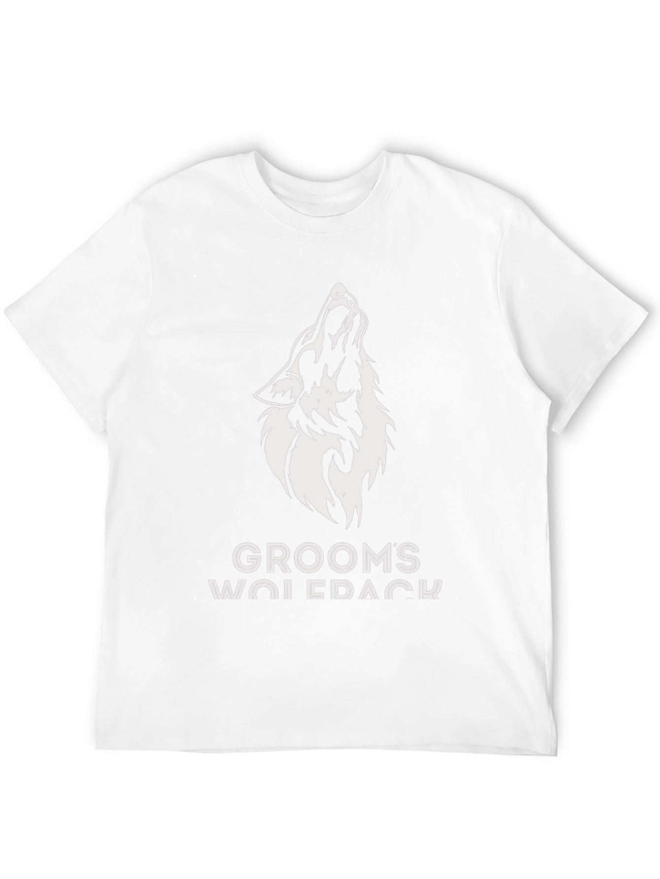Grooms Wolfpack T-Shirt - Black