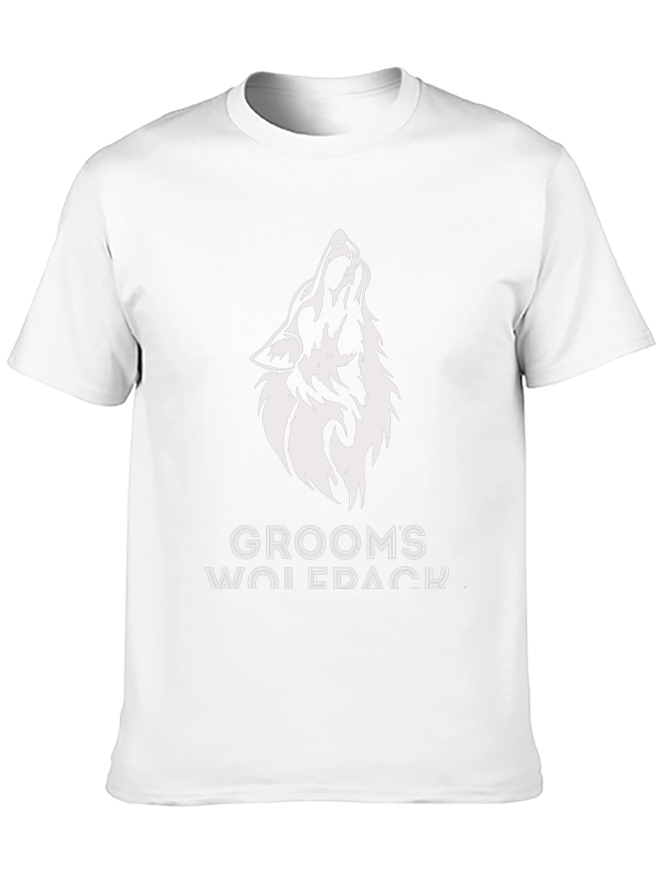 Grooms Wolfpack T-Shirt - Black