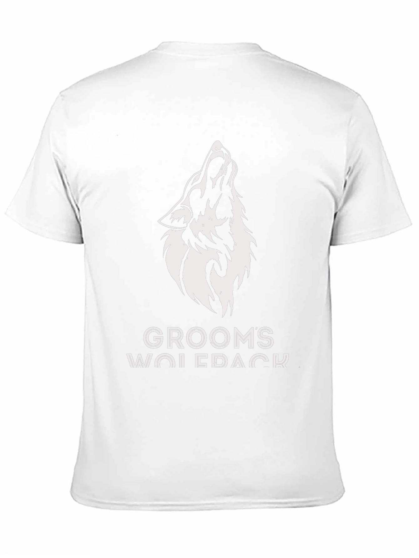 Grooms Wolfpack T-Shirt - Black