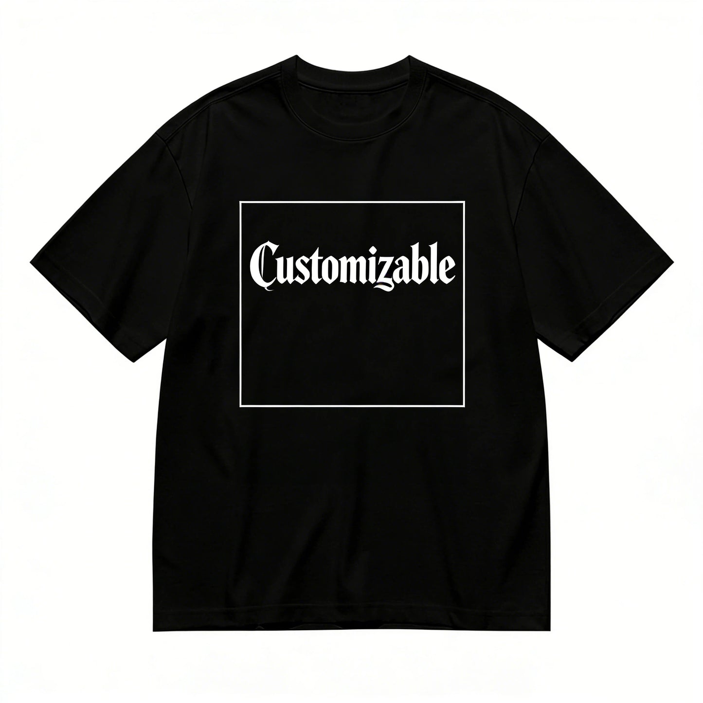 Custom T-shirt（You can customize the front and back.）