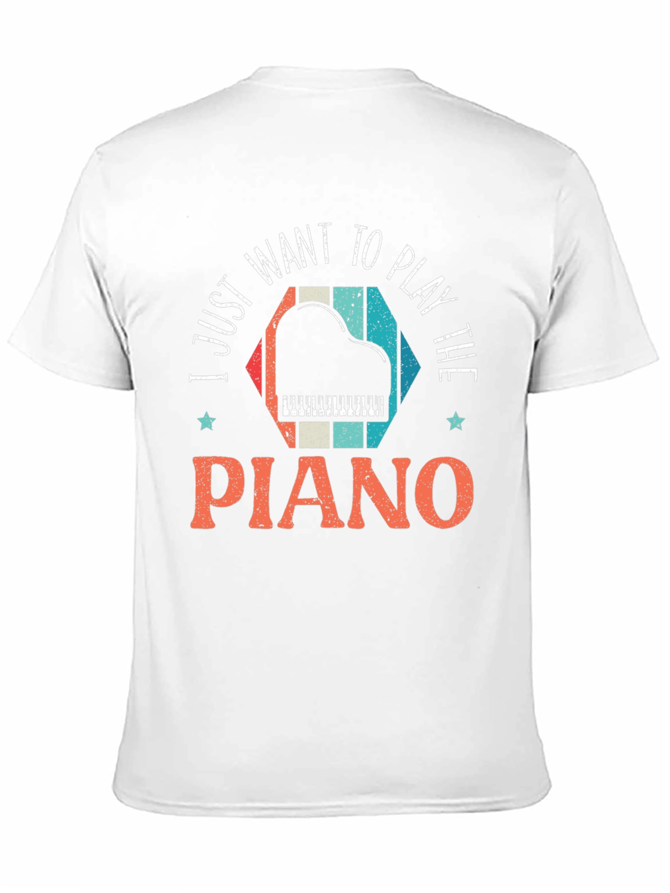 I Just Want To Play The Piano T-Shirt