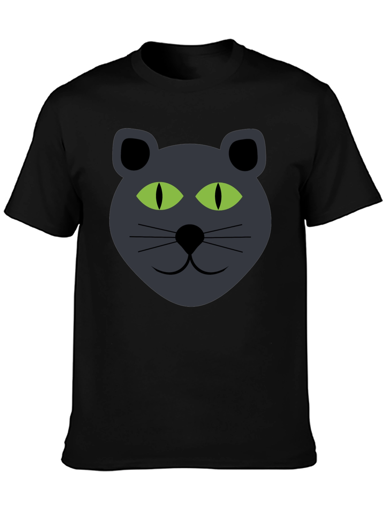 Cat Face Graphic Tee