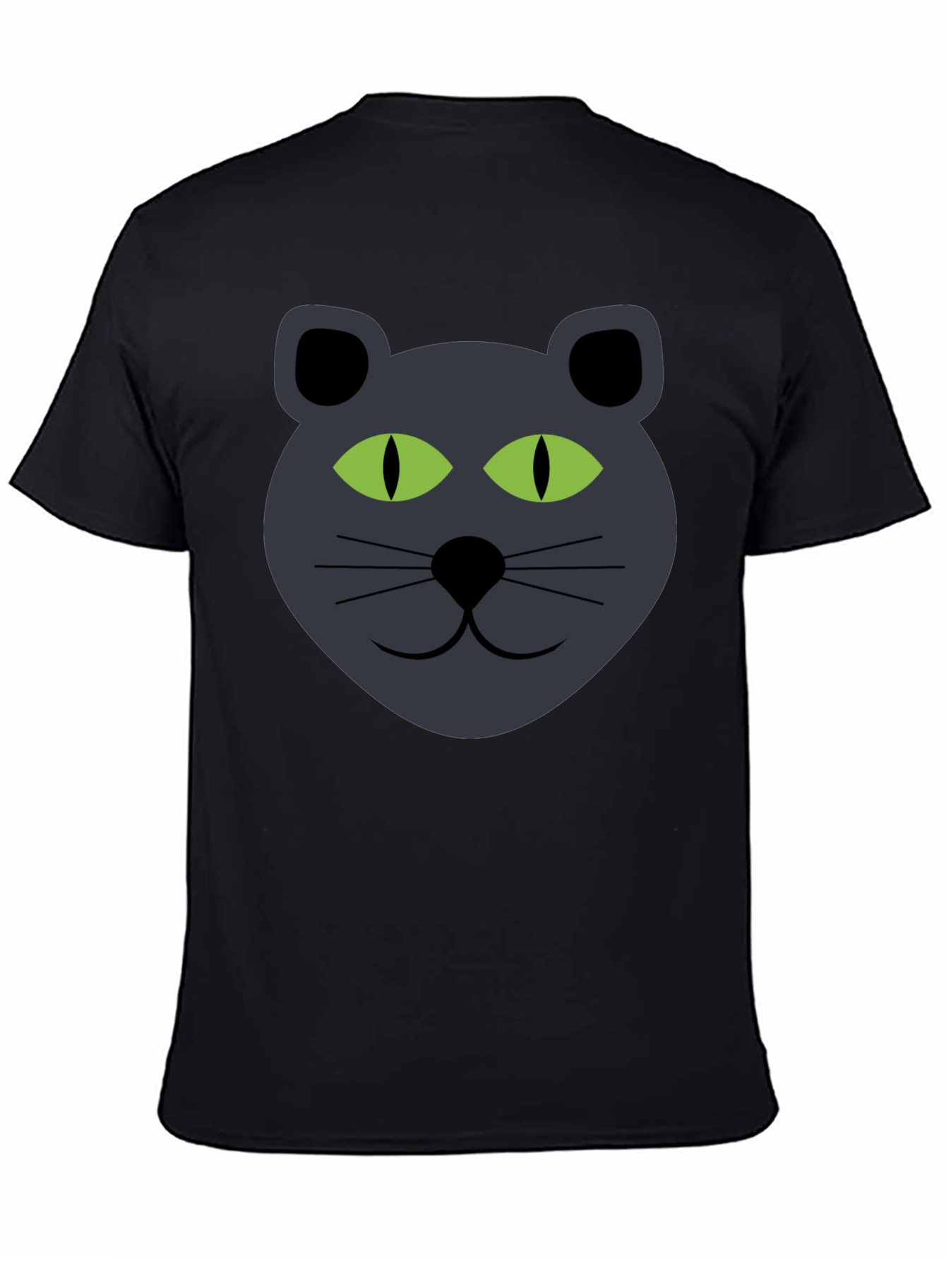Cat Face Graphic Tee