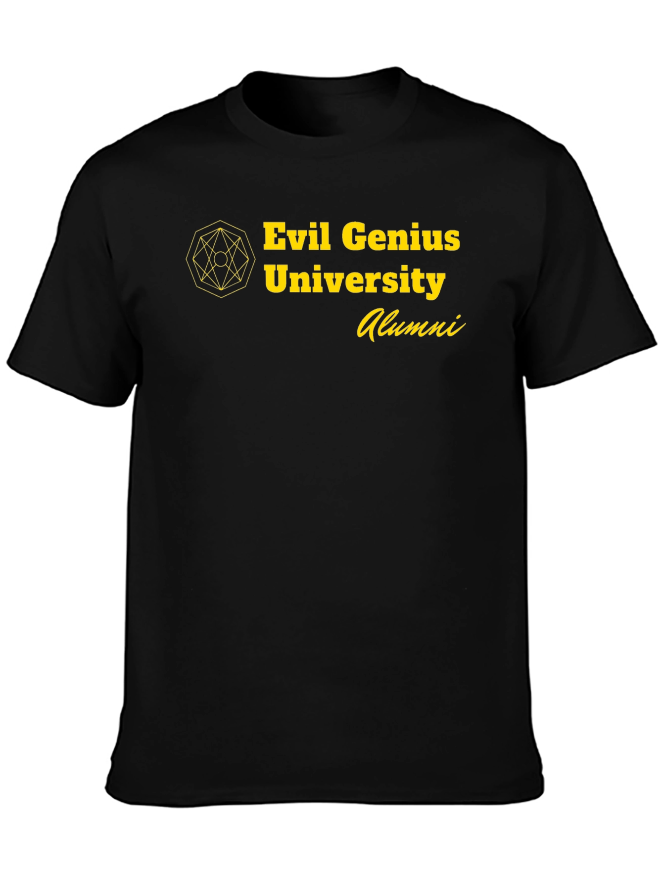 Evil Genius University Alumni Black T-Shirt