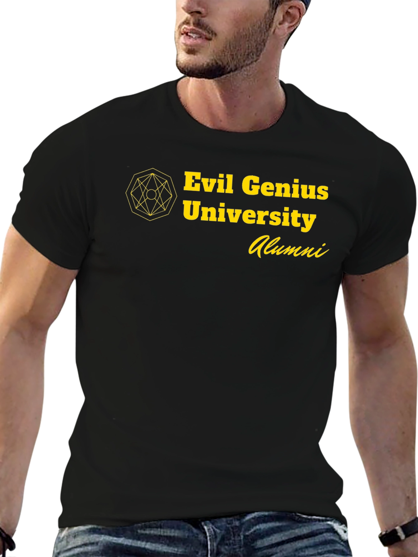 Evil Genius University Alumni Black T-Shirt