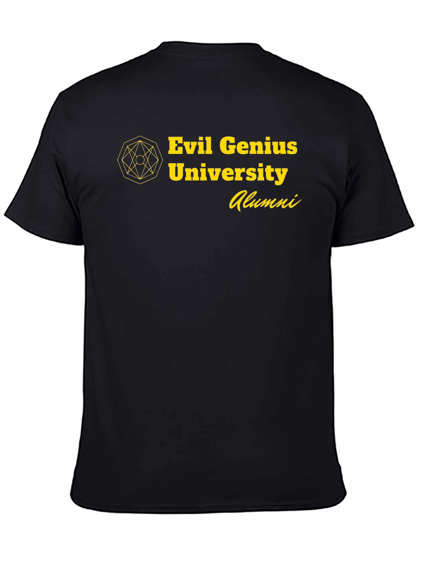 Evil Genius University Alumni Black T-Shirt