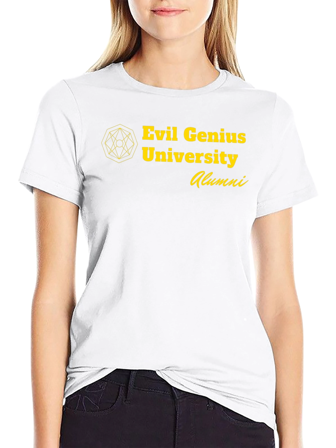 Evil Genius University Alumni Black T-Shirt