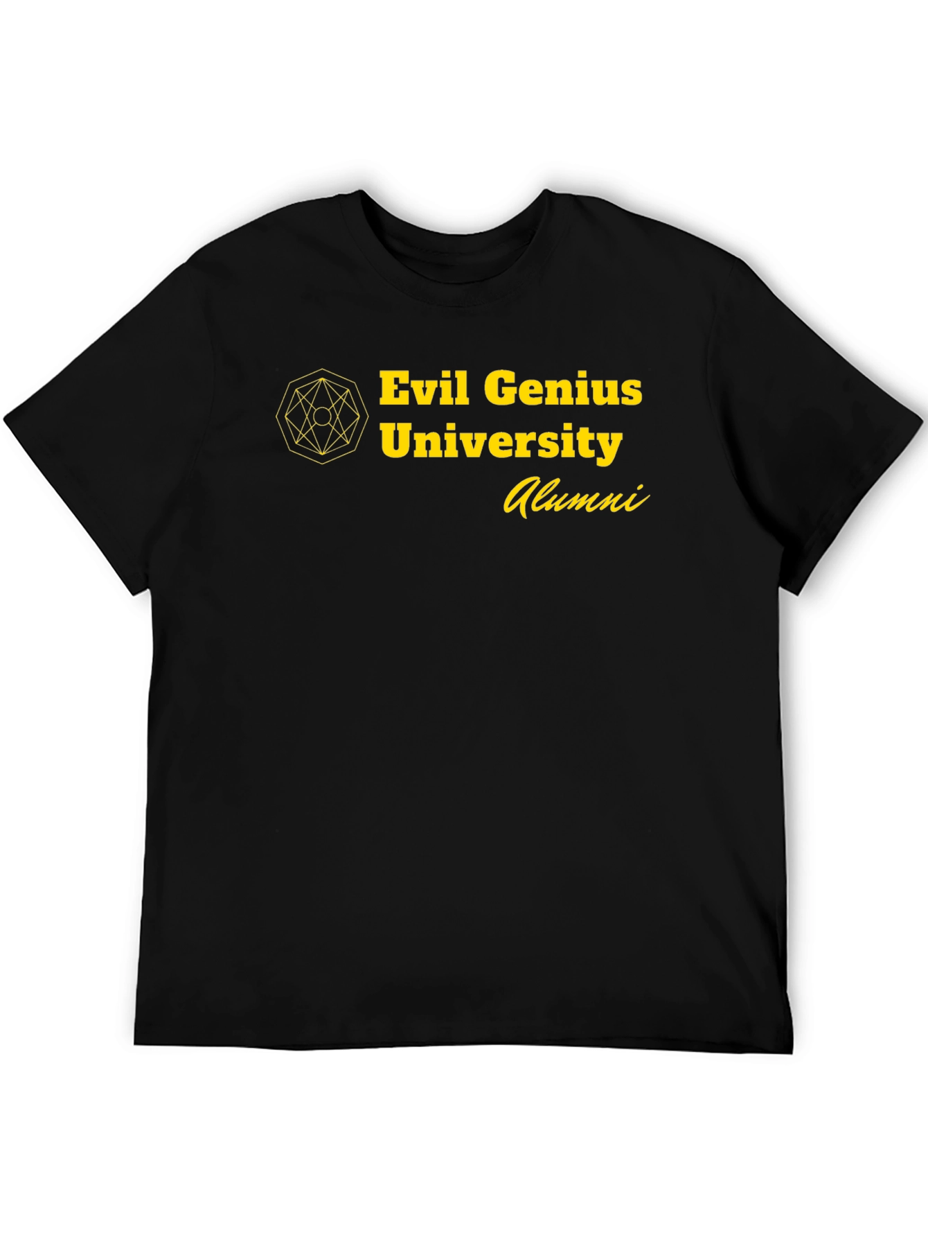 Evil Genius University Alumni Black T-Shirt