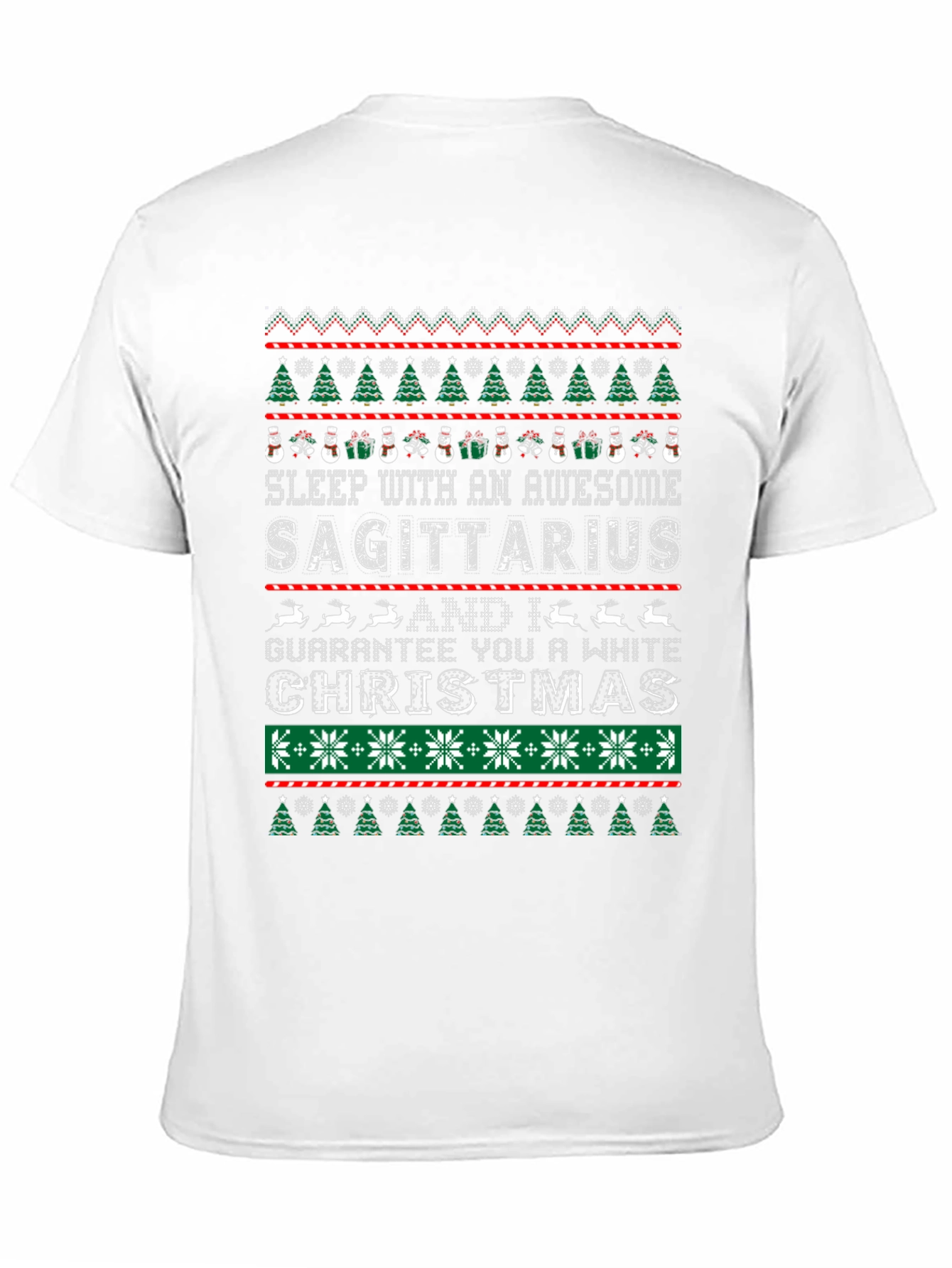 Awesome Sagittarius Christmas T-Shirt