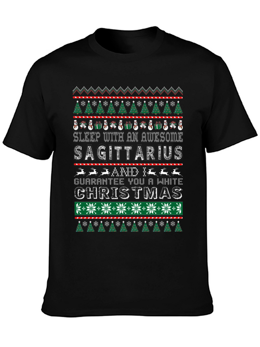 Awesome Sagittarius Christmas T-Shirt