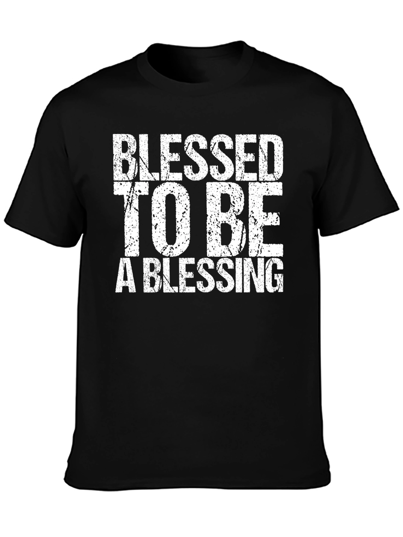 Blessed to Be a Blessing Black T-Shirt