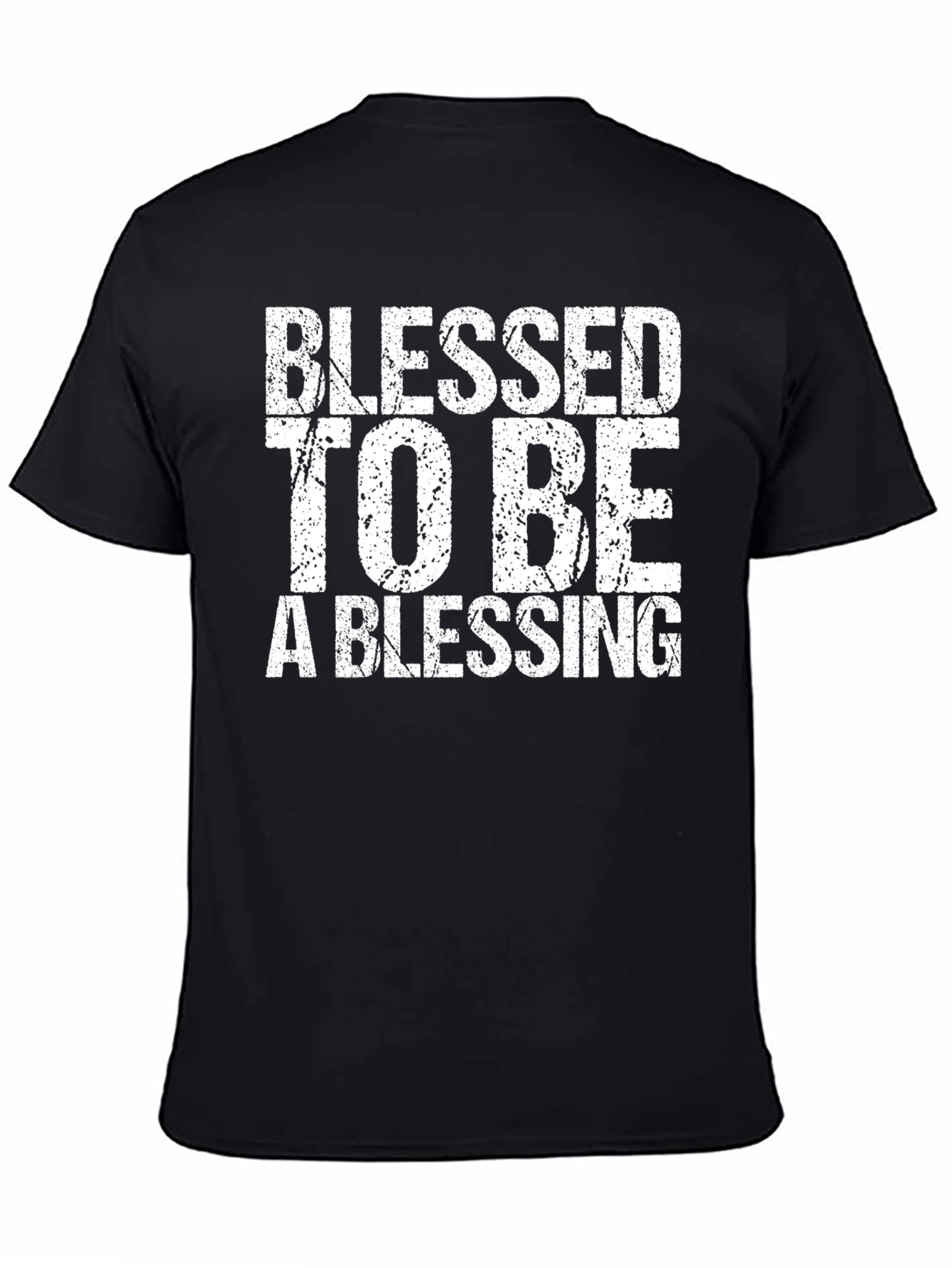 Blessed to Be a Blessing Black T-Shirt
