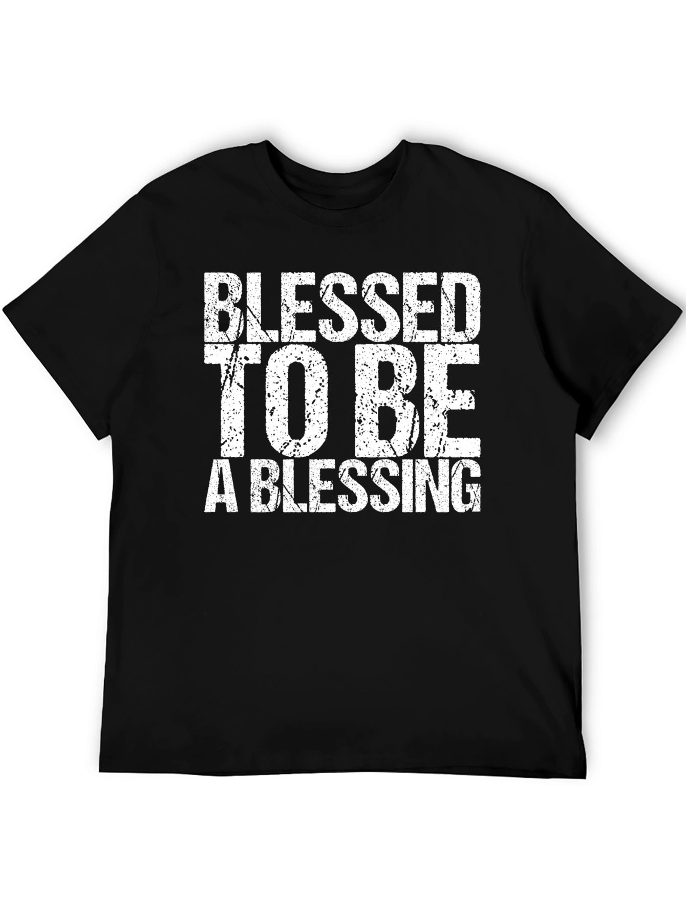 Blessed to Be a Blessing Black T-Shirt