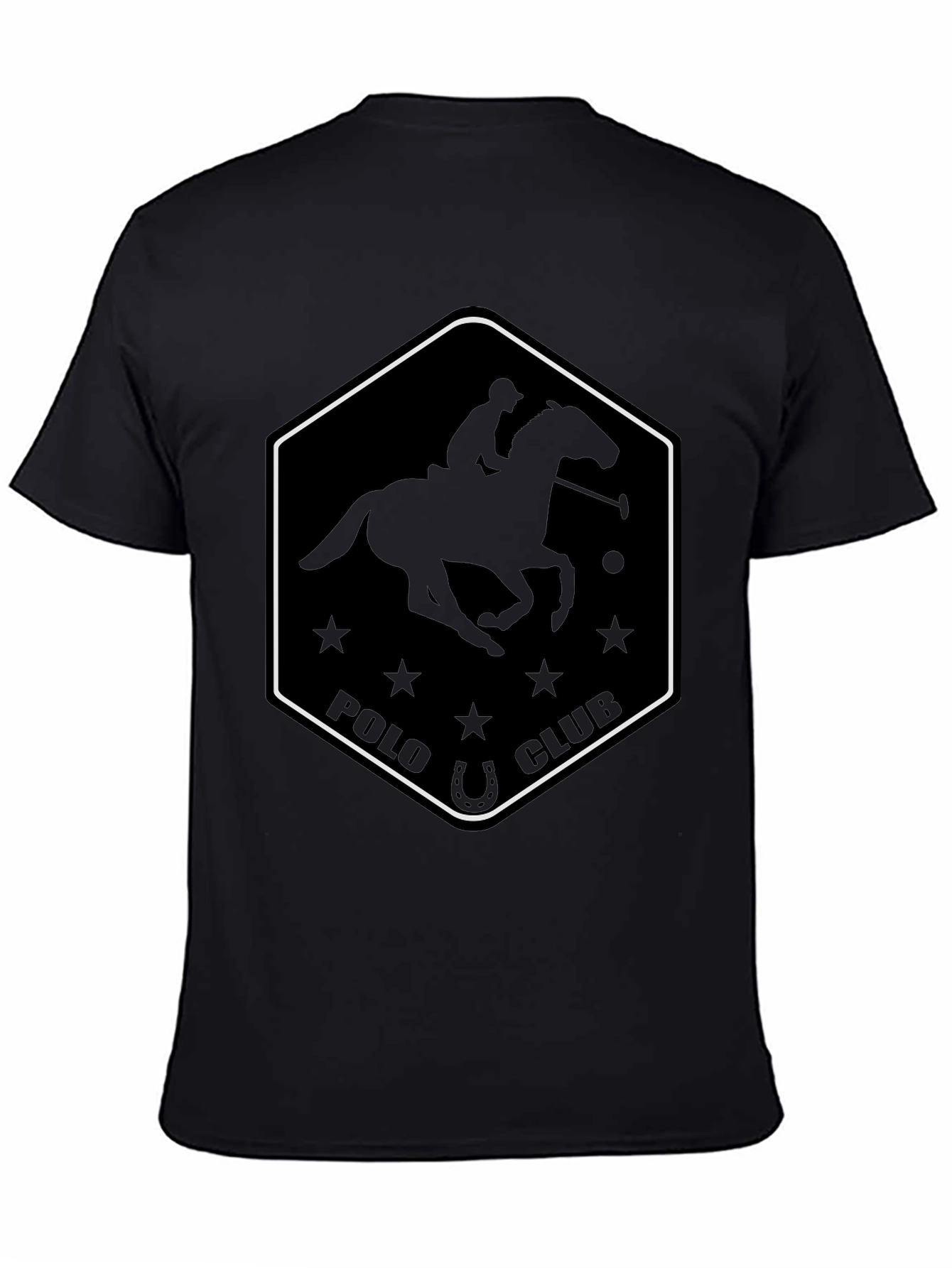 Black Polo Club Graphic Tee