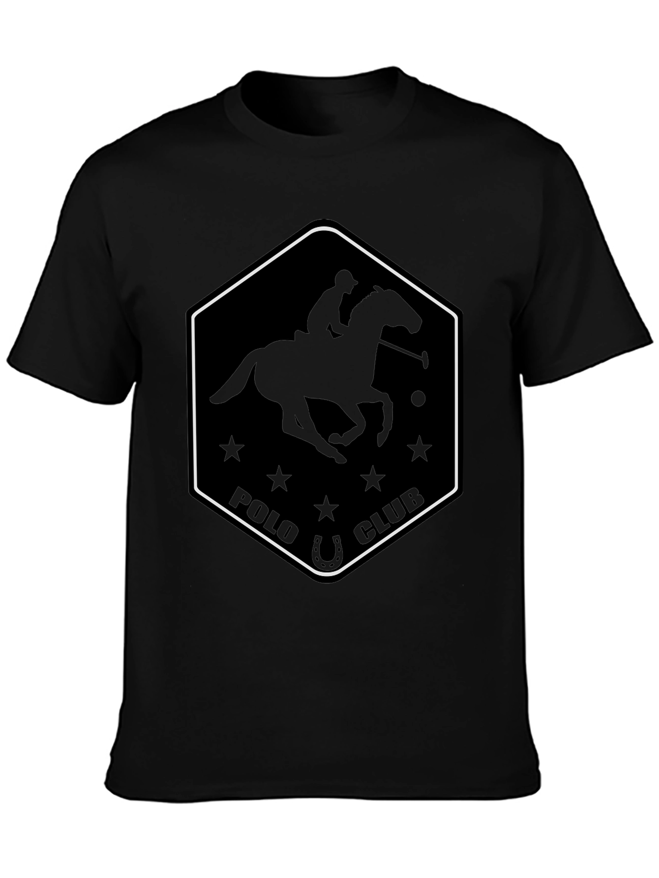 Black Polo Club Graphic Tee