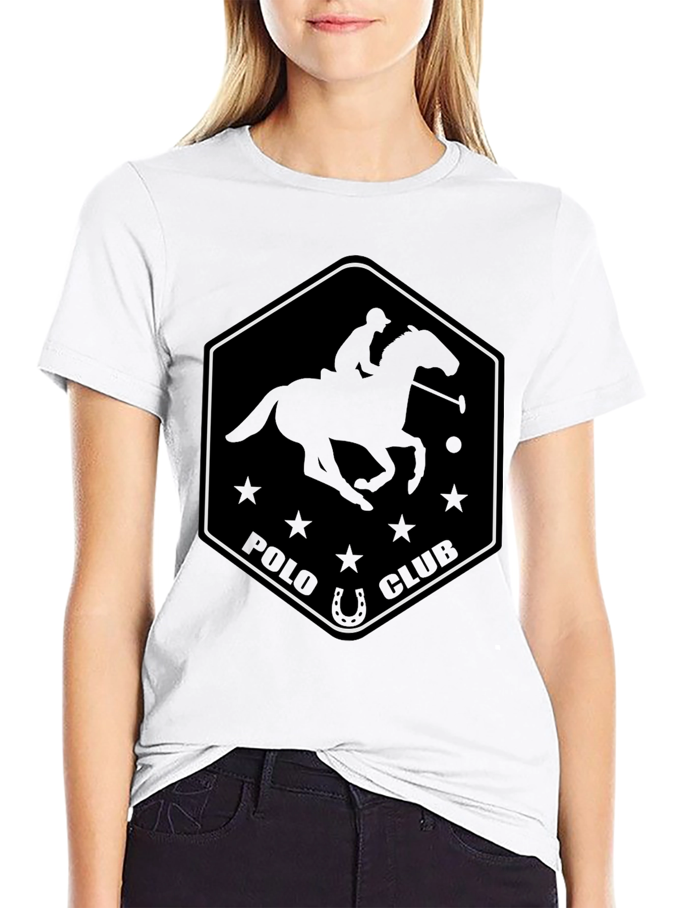 Black Polo Club Graphic Tee