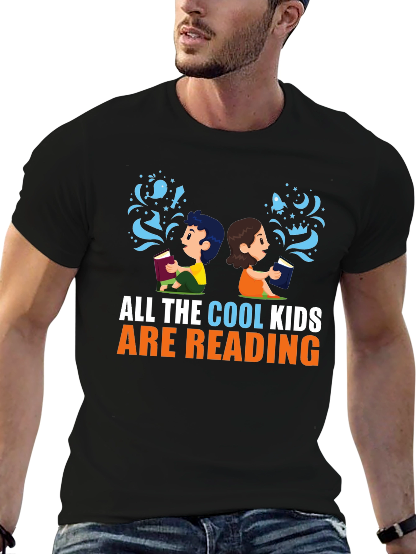 Cool Kids Reading T-Shirt