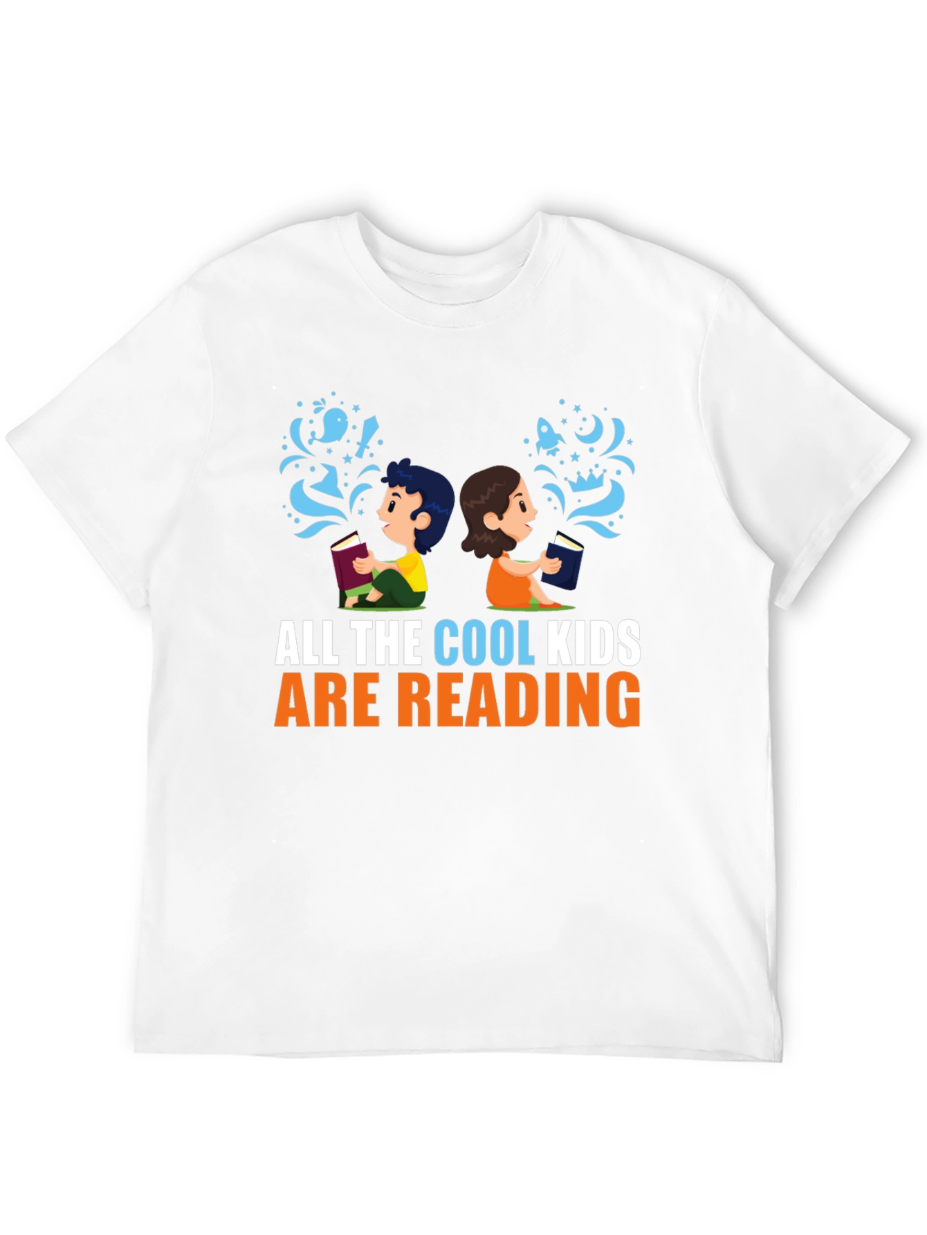 Cool Kids Reading T-Shirt