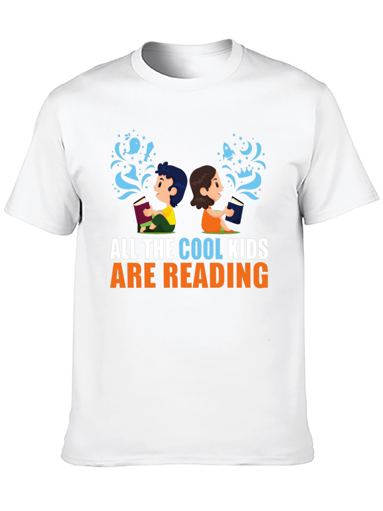 Cool Kids Reading T-Shirt