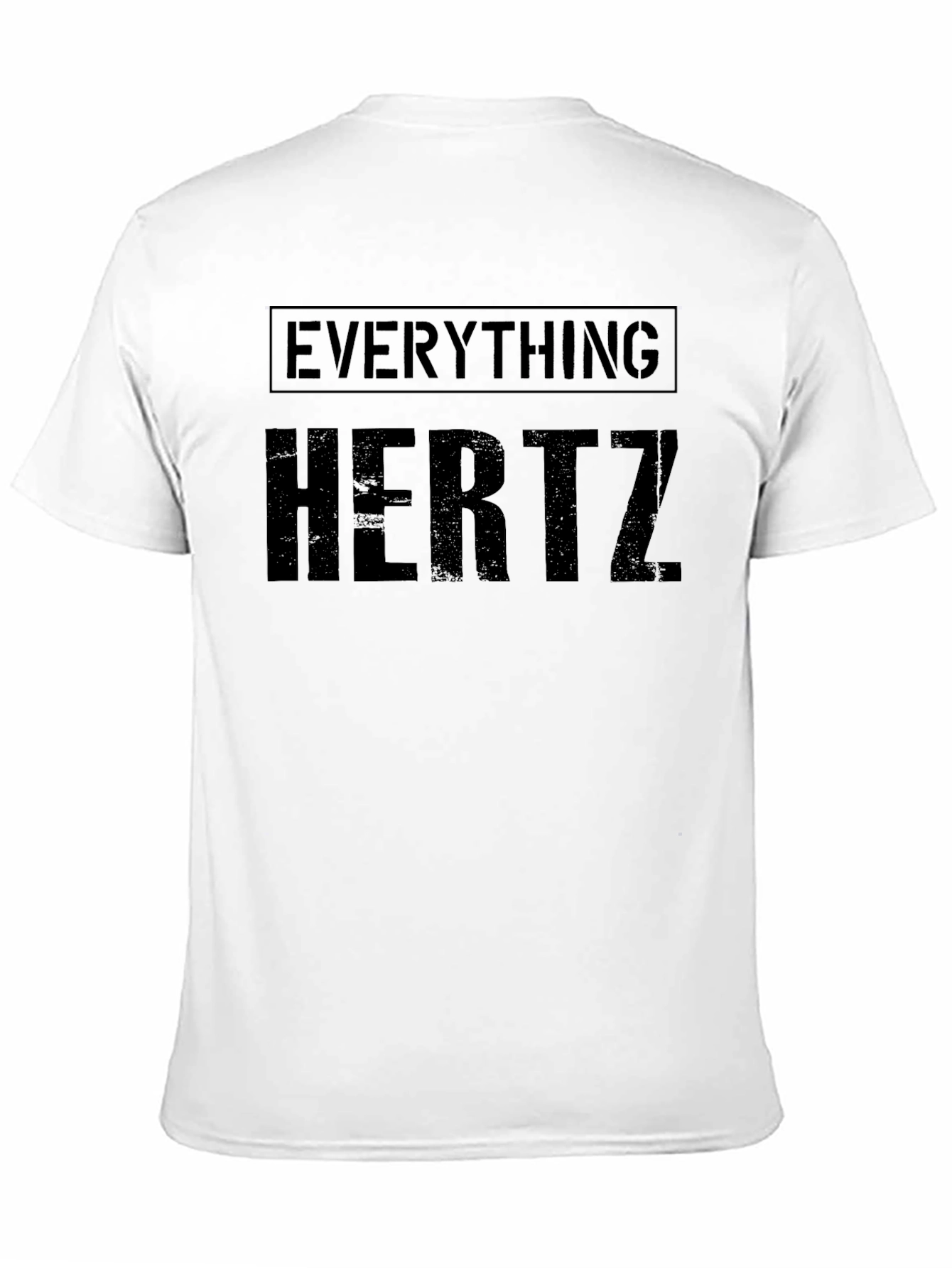 Everything Hertz Black T-Shirt