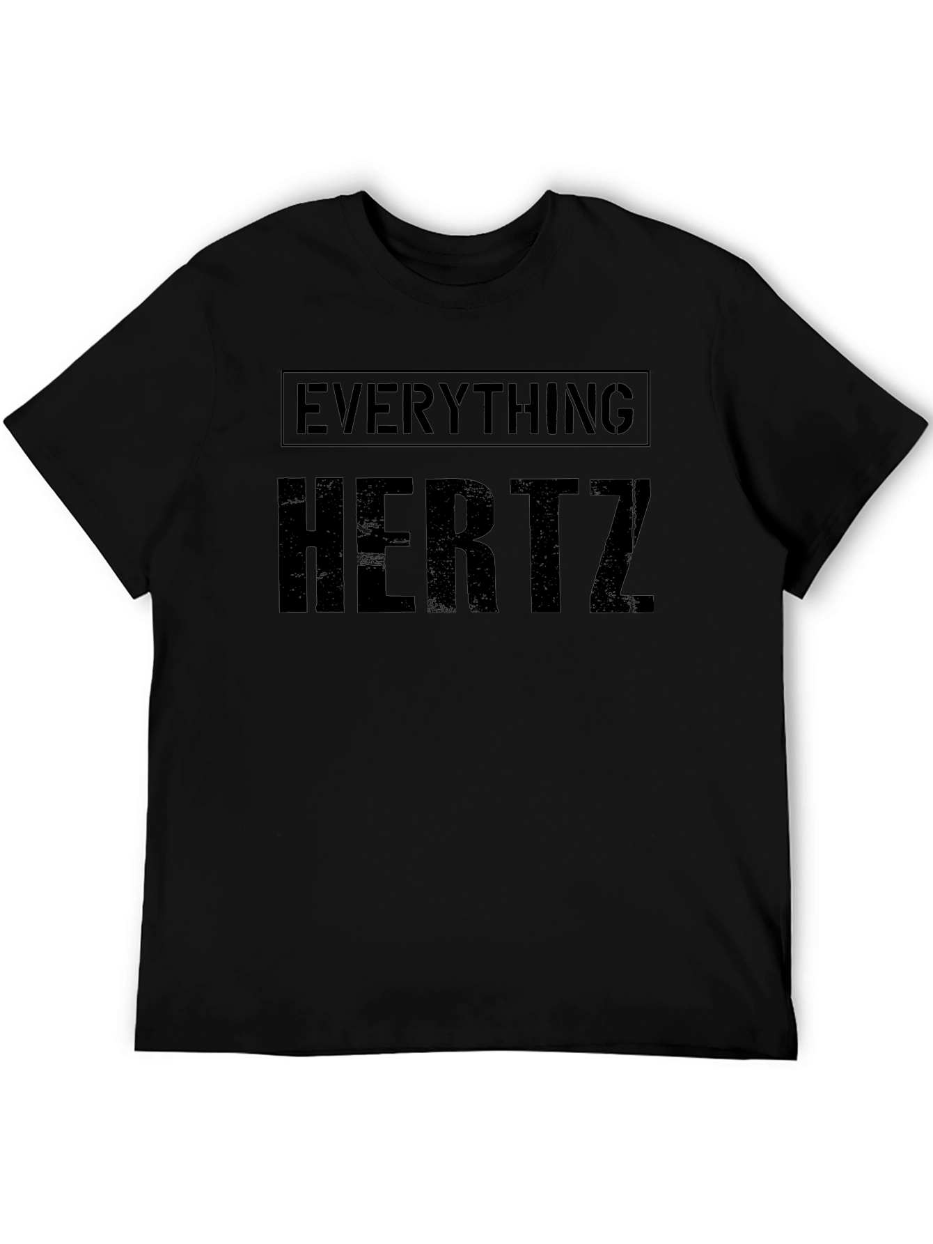 Everything Hertz Black T-Shirt