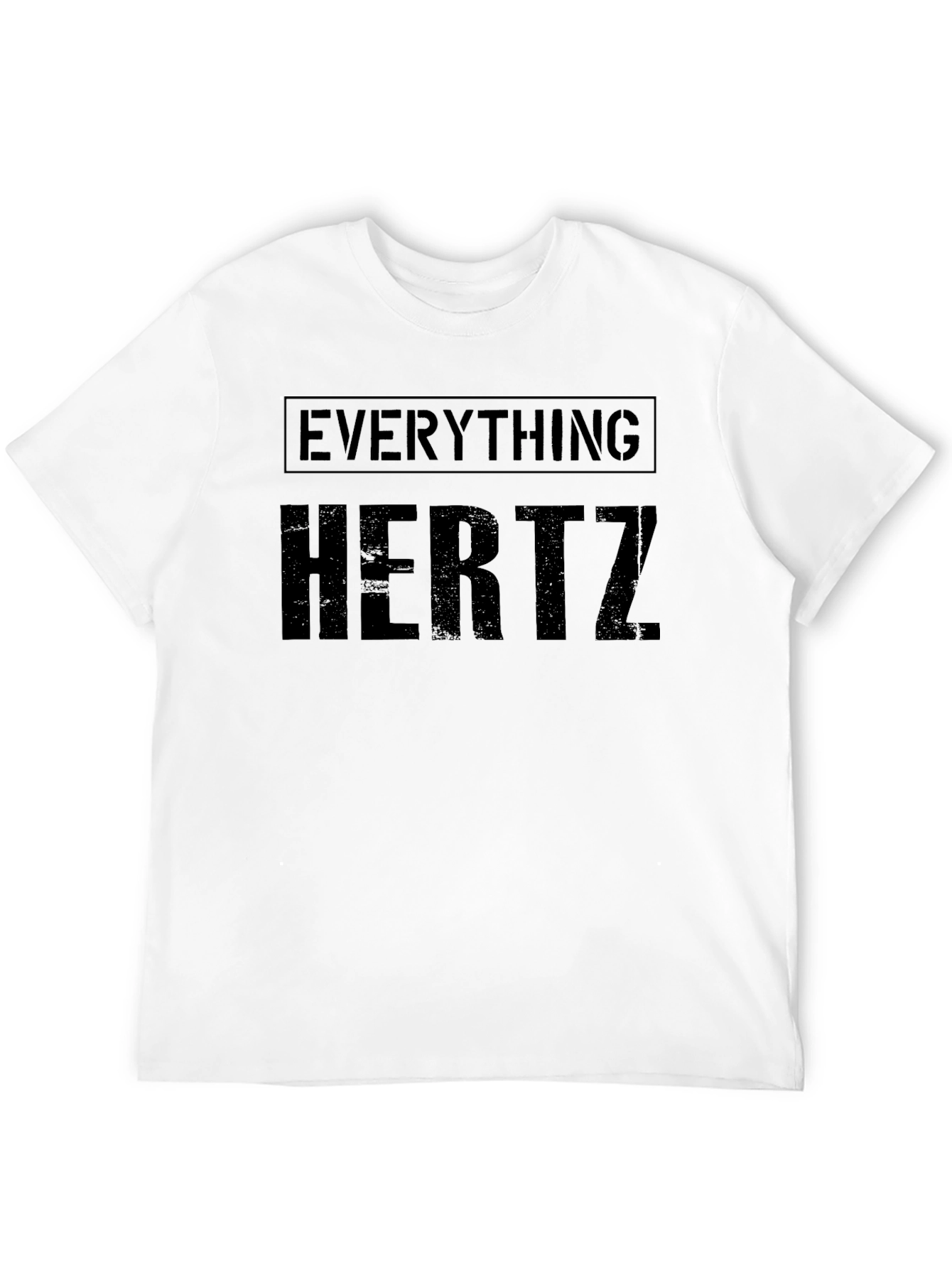 Everything Hertz Black T-Shirt