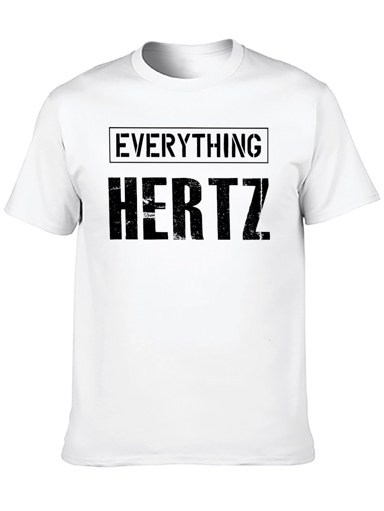 Everything Hertz Black T-Shirt