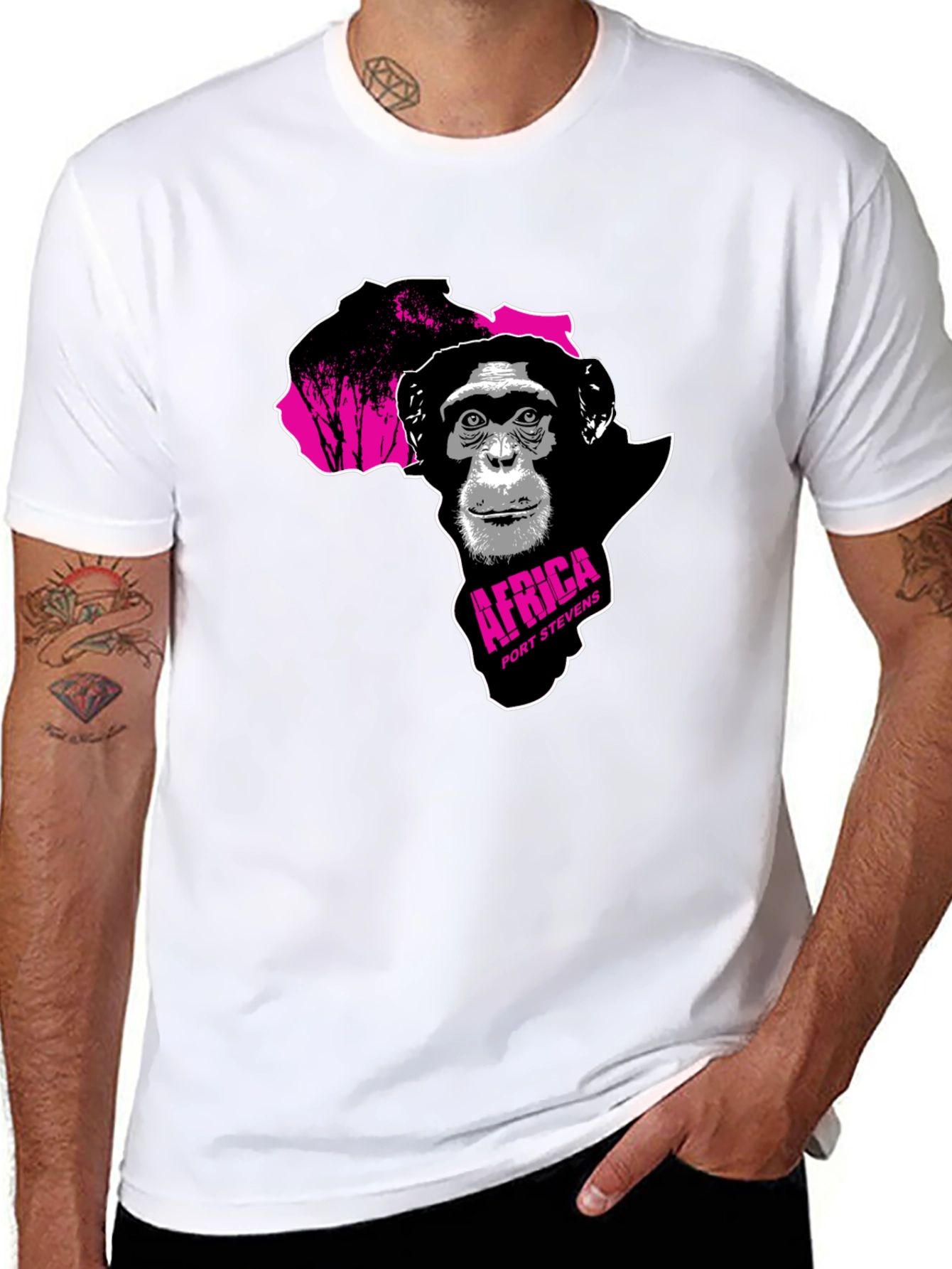 Africa Chimpanzee T-Shirt - Port Stevens